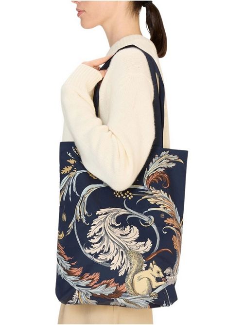 shopping donna in nylon rococo blu Inoui Editions | SHOPPER BAG-ROCOCONAVY
